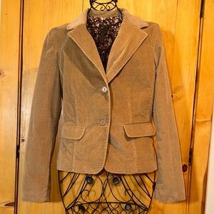 New Frontier Tan Corduroy Blazer